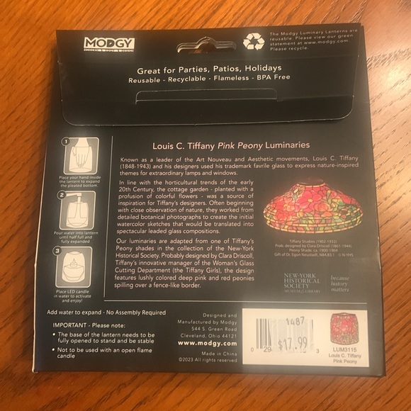 Sold/hold for ZenaNWT Modgy Water Activated Luminary Lanterns - PriceFIRM) - Picture 15 of 16